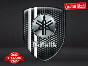 Yamaha Etiqueta Impermeable Resistente Limitada Universal